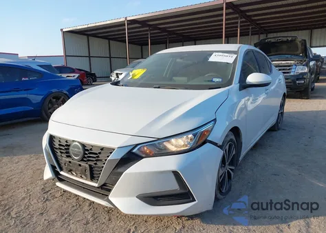 2020 Nissan Sentra Sv Xtronic Cvt z USA, uszkodzony, nr VIN 3N1AB8CV5LY305026